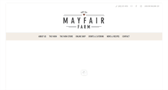 Desktop Screenshot of mayfairfarmnh.com